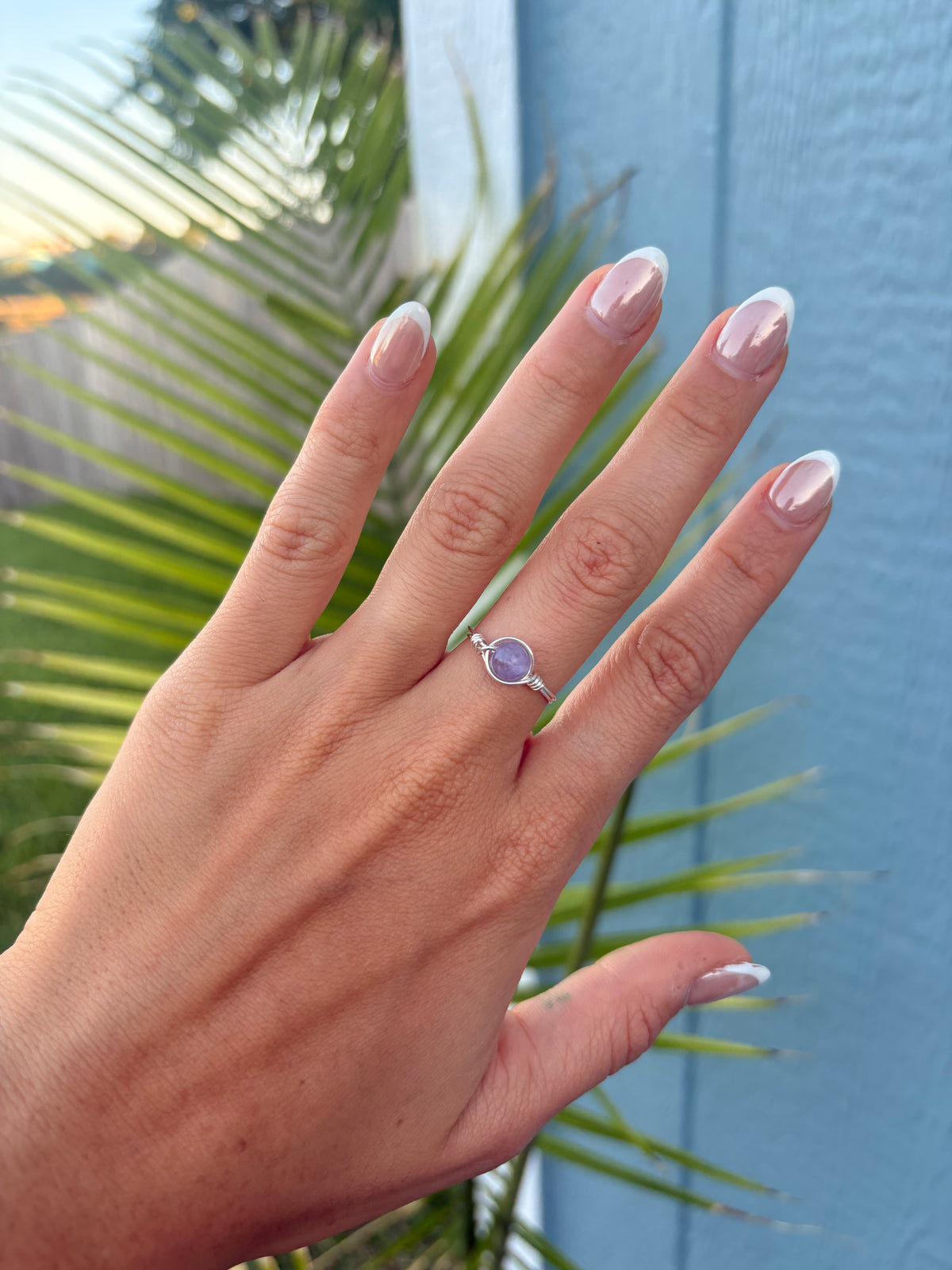 Silver Wire Wrapped Rings