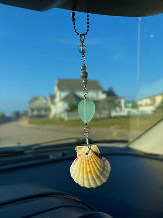 Shell Car Charm