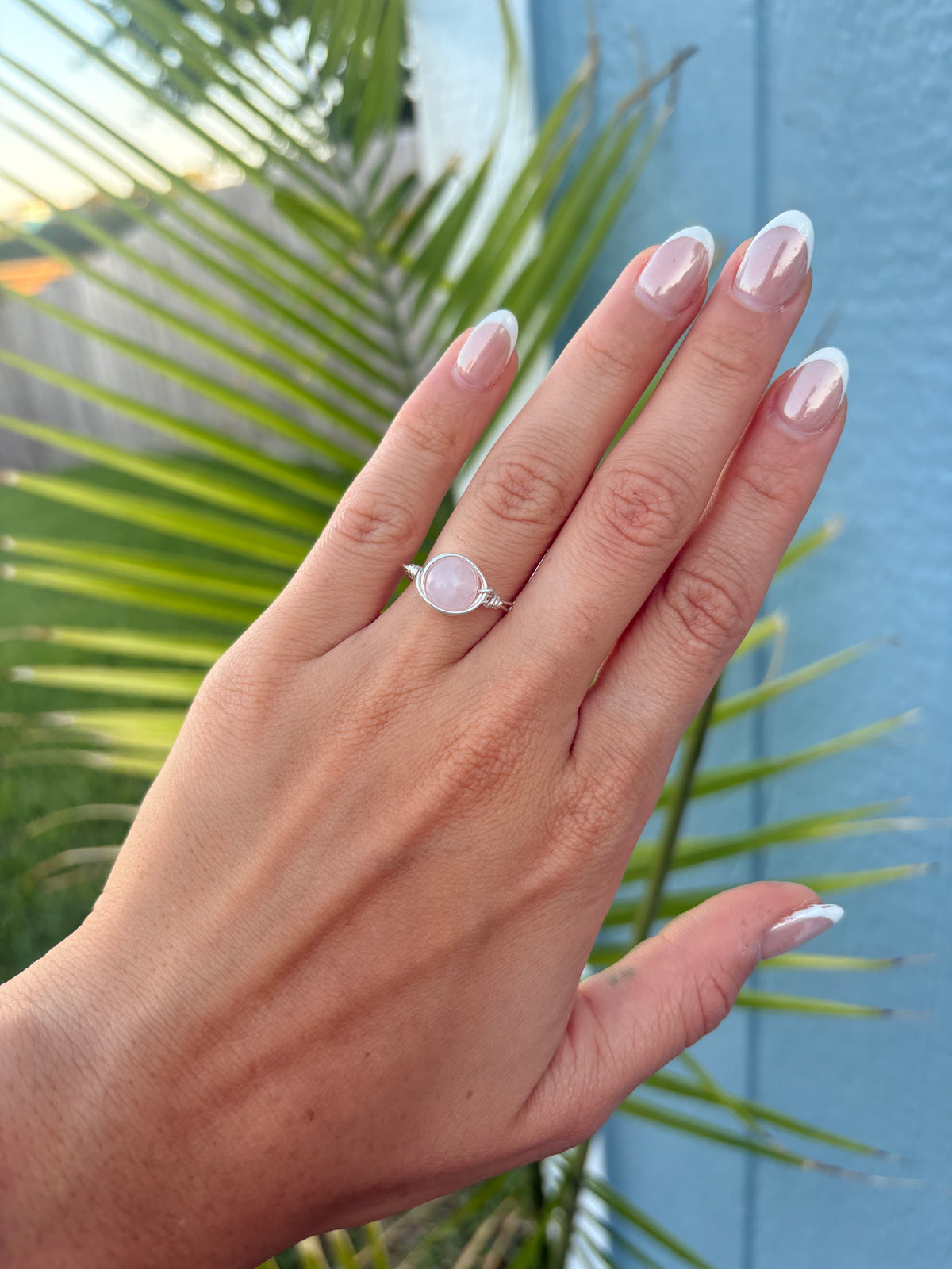Silver Wire Wrapped Rings