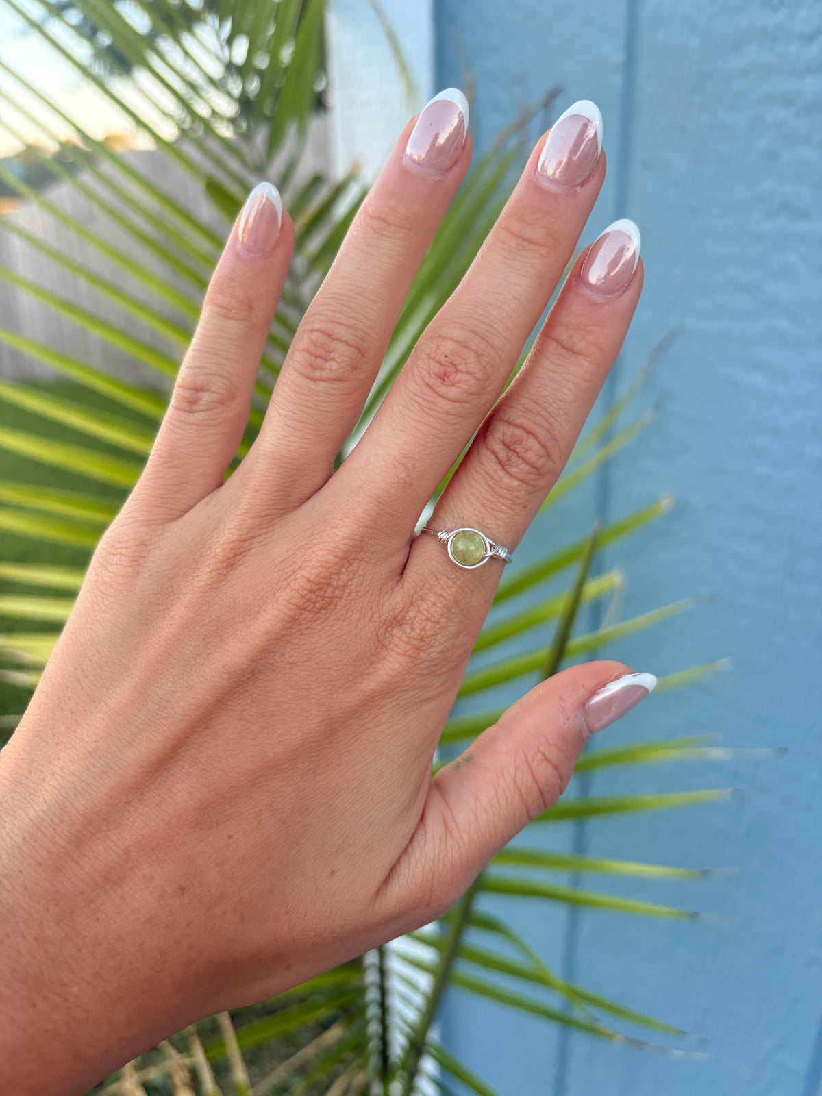 Silver Wire Wrapped Rings