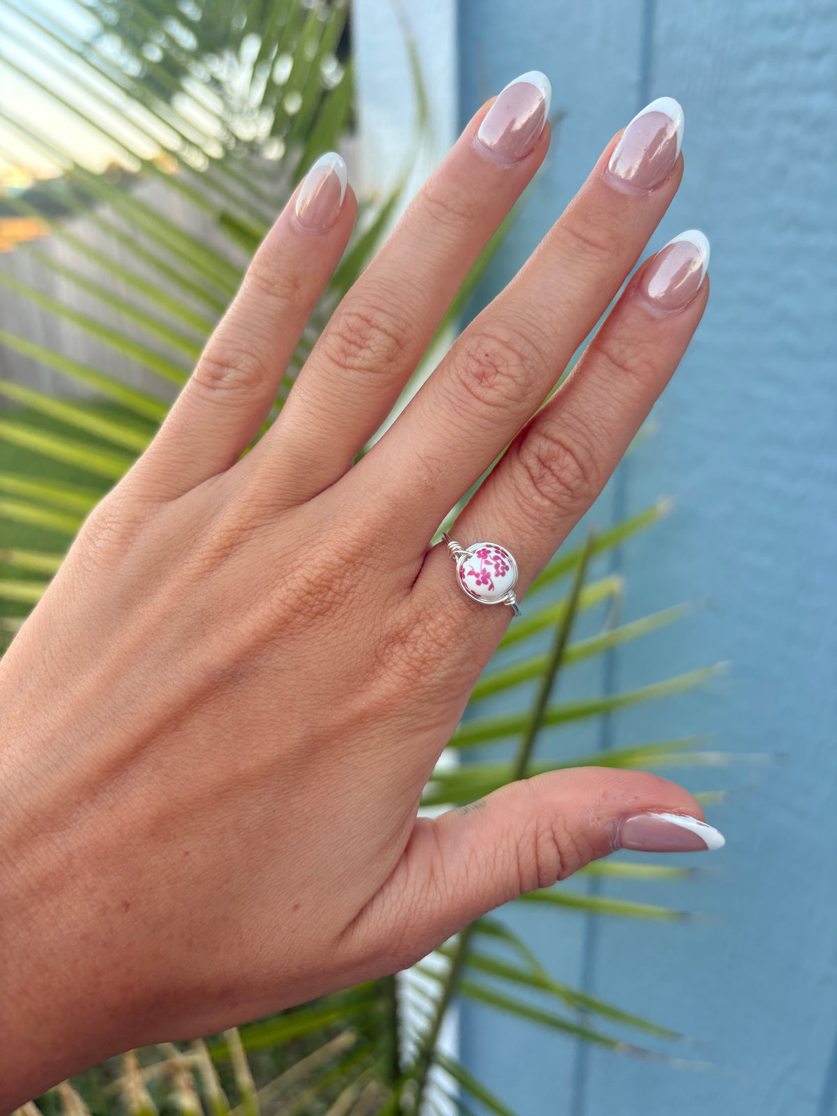 Silver Wire Wrapped Rings