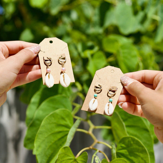 Cowry Shell earrings