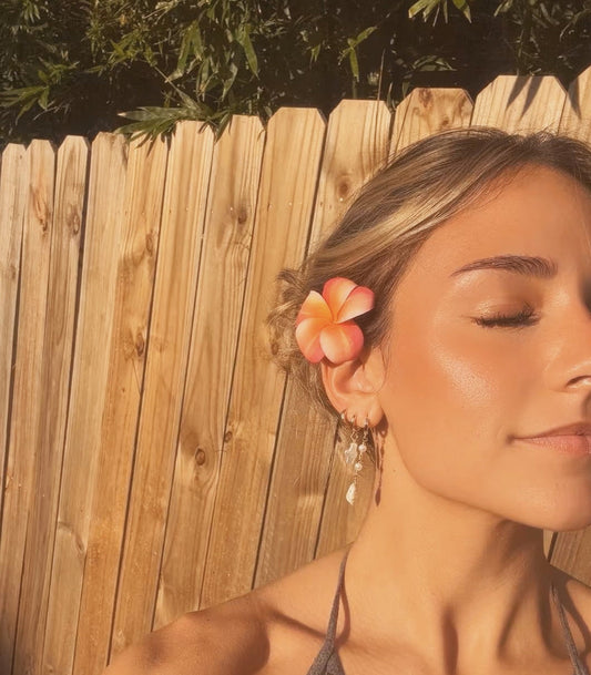 Pearl Shell drop earrings